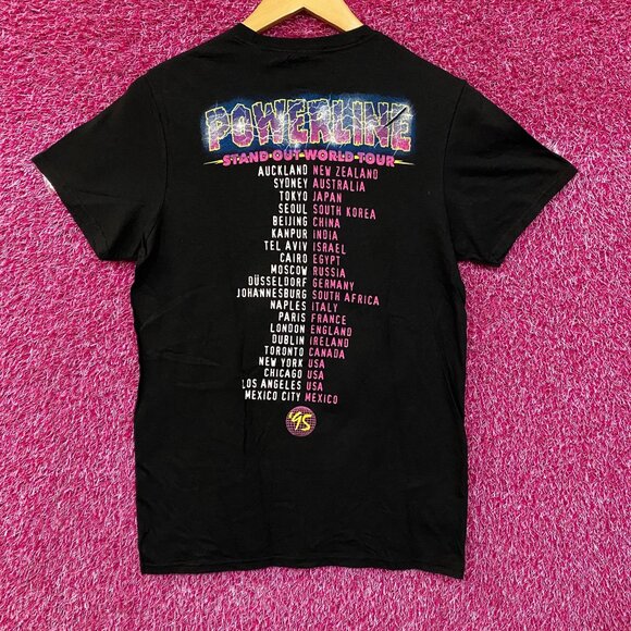 Disney A Goofy Movie Powerline World Tour T-Shirt Small - Picture 4 of 5